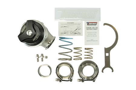 Turbosmart Wastegates ventil GenV WG45CG HyperGate45 Compressed Gas 7psi Black