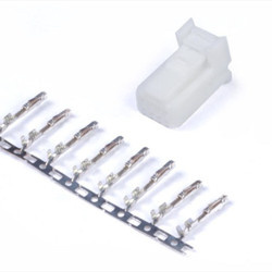 Haltech Pouze zástrčka a kolíky 8 pinů TYCO bílá - HT-030004