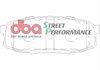Zadní brzdové destičky DBA Brake Pads Street Performance Hawk HB590x.682 - DB1857SP LEXUS LX450 LX570 TOYOTA Landcruiser 200 series Sequoia