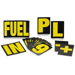 Sada čísel na výsledkové tabuli Sparco