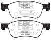 DPX2353 - Sada brzdových destiček Série ULTIMAX2 EBC Brakes