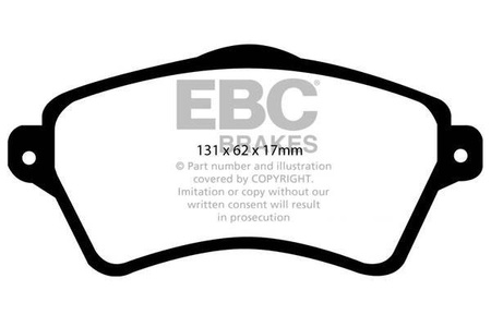 DP1352 - Sada brzdových destiček Série ULTIMAX2 EBC Brakes
