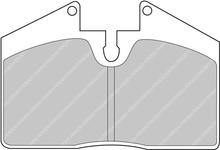 Přední brzdová destička Ferodo Racing DS2500 FCP451H FERRARI 348 456 GT/GTA 512 F355 F512M MASERATI 3200 GT Spyder Coupe' PORSCHE 911 911 964 993 928 944 968 993