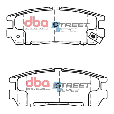 Zadní brzdové destičky DBA Brake Pads Street Series Ceramic - DB1280SS HOLDEN Aust NZ ISUZU MU Trooper V Cross OPEL Frontera Monterey VAUXHALL
