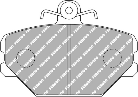 Přední brzdová destička Ferodo Racing DS3000 FCP524R FIAT Tempra Tipo TIPO 160 LANCIA Dedra YUGO Florida Miami Sana
