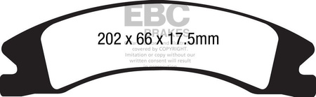 DP61885 - Sada brzdových destiček Série GREENSTUFF EBC Brakes