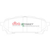 Zadní brzdové destičky DBA Brake Pads Street Performance Hawk HB452x.545 - DB1672SP SUBARU Forester SG5 Impreza Sport