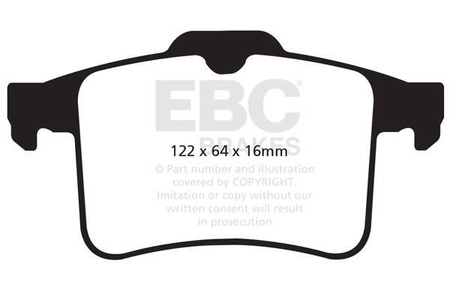 DP32059C - Sada brzdových destiček Série REDSTUFF EBC Brakes