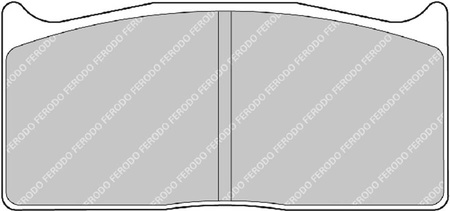 Zadní brzdová destička Ferodo Racing DSUNO FRP308Z MITSUBISHI Lancer TATUUS FIA Formula 3 R R