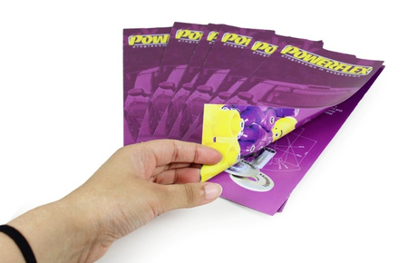 TŘÍSKLÁDACÍ LETÁK A4 (50 KUSŮ) Polyuretanové pouzdro Powerflex Road Series Promotional Items LEAFLETS A4TRIFLYER