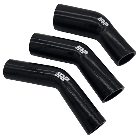 Silikonová redukce koleno 45° IRP Délka 15cm Průměr 38/45mm