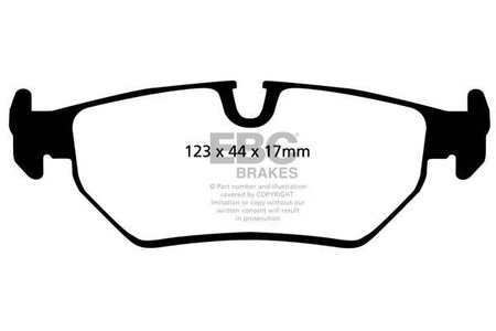 DP690/2 - Sada brzdových destiček Série ULTIMAX2 EBC Brakes