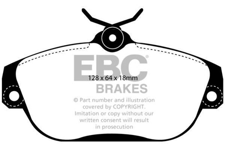 DP21095 - Sada brzdových destiček Série GREENSTUFF EBC Brakes