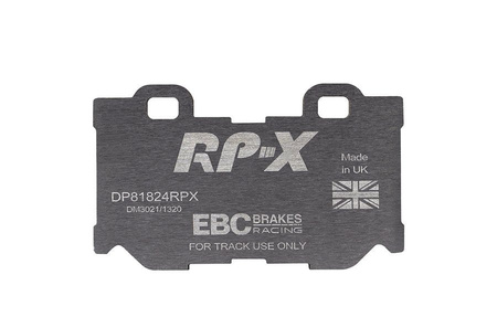 DP81824RPX - Sada závodních brzdových destiček Série RP-X Racing EBC Brakes