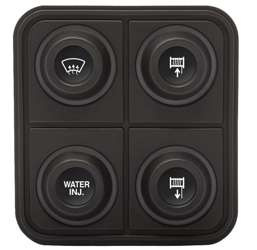 Klávesnice CAN Ecumaster - 4 klávesy RGB