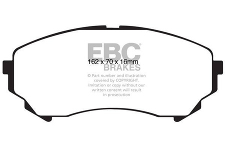 DP1828 - Sada brzdových destiček Série ULTIMAX2 EBC Brakes