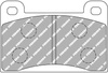 Přední brzdová destička Ferodo Racing DS3000 FCP461R SKODA 130 Estelle 135 TATRA T613 T700 WARTBURG 311 353 353