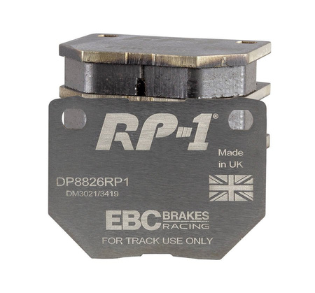 DP8826RP1 - Sada závodních brzdových destiček Série RP-1 Racing EBC Brakes