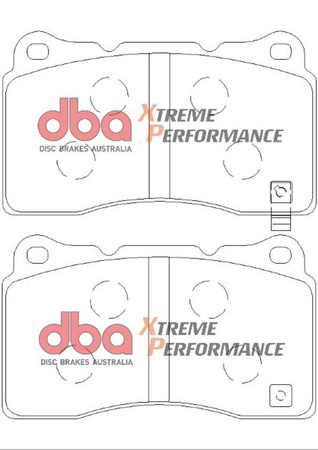 Zadní brzdové destičky DBA Brake Pads Xtreme Performance ECE R90 certified Hawk HB453x.585 - DB1678XP CADILLAC ATS CTS-V CTS CHEVROLET Camaro 5th Gen 6th Corvette C7 Stingray FORD Aust NZ Mustang Generation Shelby HONDA Civic 10th FK8 9th FK2 MITSUBISHI
