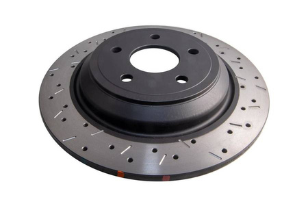Zadní brzdový kotouč DBA 4000 series - XS - DBA42969BLKXS FORD Focus Mk3 Mk4 Kuga