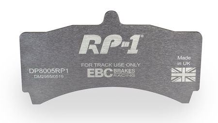 DP8005RP1 - Sada závodních brzdových destiček Série RP-1 Racing EBC Brakes