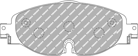 Přední brzdová destička Ferodo Racing DS3.12 FCP4433G AUDI A3 Q2,TT FV3 Roadster FV9 CUPRA FORMENTOR KM7 SEAT ATECA SKODA OCTAVIA III SUPERB VOLKSWAGEN ARTEON GOLF ALLTRACK BA5 VIII CG5 SPORTSVAN SPORTSVAN AM1 Golf VI Cabriolet PASSAT TIGUAN TOURAN