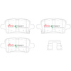 Zadní brzdové destičky DBA Brake Pads Street Performance - DB15018SP OPEL Astra K VAUXHALL