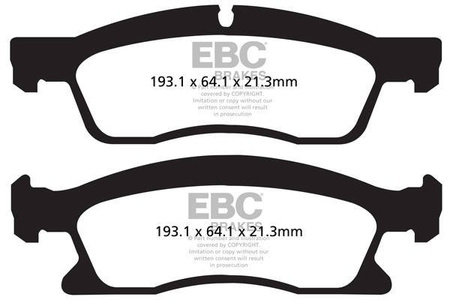 DPX2136 - Sada brzdových destiček Série ULTIMAX2 EBC Brakes