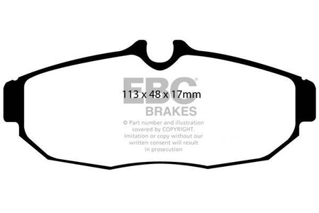 DP81741RPX - Sada závodních brzdových destiček Série RP-X Racing EBC Brakes
