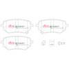 Zadní brzdové destičky DBA Brake Pads Street Performance - DB15015SP MERCEDES-BENZ X-Class X220D 4-Matic X250D X350D NISSAN NP300 Navara D23