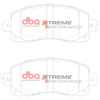 Přední brzdové destičky DBA Brake Pads Xtreme Performance - DB15042XP SUBARU Impreza XV