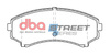 Přední brzdové destičky DBA Brake Pads Street Series Ceramic - DB1388SS MAZDA E2000 Panel Van E2200 MITSUBISHI Grandis Pajero Shogun