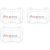 Zadní brzdové destičky DBA Brake Pads Xtreme Performance Hawk HB914x.580 - DB15007XP SUBARU WRX STi