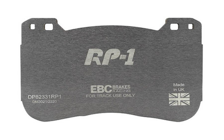 DP82331RP1 - Sada závodních brzdových destiček Série RP-1 Racing EBC Brakes
