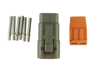 Turbosmart Wastegates ventil eGate 6 Way Sensor Plug Kit suits DTM Connector