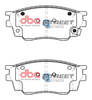 Přední brzdové destičky DBA Brake Pads Street Series Ceramic - DB1682SS MAZDA 6 GG GY