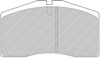 Přední brzdová destička Ferodo Racing DS2500 FCP891H AUDI A8 S8 Quattro PORSCHE 911 964 993 928 968 993,