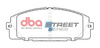 Přední brzdové destičky DBA Street Series Semi-metallic - DB1772SS