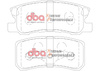 Zadní brzdové destičky DBA Brake Pads Xtreme Performance - DB1464XP CHRYSLER USA Sebring CITROEN C-Crosser Enterprise C4 Aircross DODGE Avenger Caliber JEEP Compass MK Patriot LANCIA Flavia MITSUBISHI ASX Grandis Lancer Outlander Pajero Shogun PEUGEOT