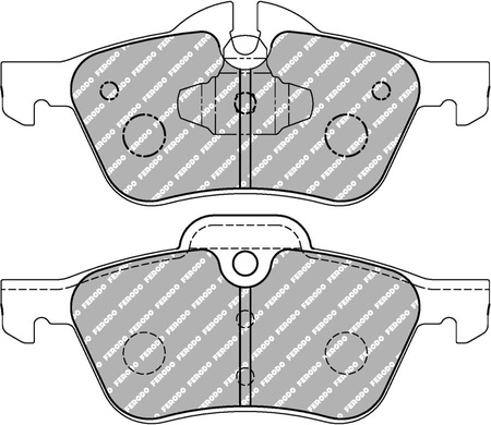 Přední brzdová destička Ferodo Racing DS3000 FCP1499R MINI R50 R50,R53 R52 R53 