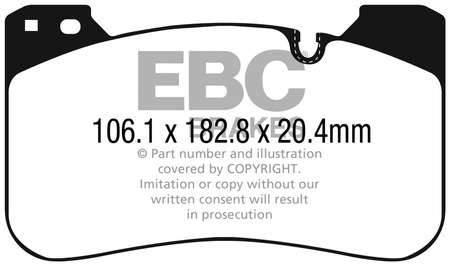 DP52331NDX - Sada brzdových destiček Série BLUESTUFF NDX EBC Brakes