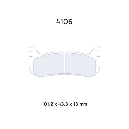 Brzdové destičky Carbone Lorraine RC5 - Mazda MX-5 NA 1.8i/NB  1.6i 16V ,1.8i 16V (90-00)