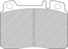 Přední brzdová destička Ferodo Racing DS2500 FCP646H MERCEDES 190 W201 300 320 400 420 500 C36 AMG E320 E36 E360 E420 E430 SL24 SL280 SL300 SL320 SL500 SL600