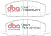 Přední brzdové destičky DBA Brake Pads Street Performance Hawk HB606x.650 - DB1765SP BITTER Vero CHEVROLET M.East S.Africa HOLDEN Aust NZ