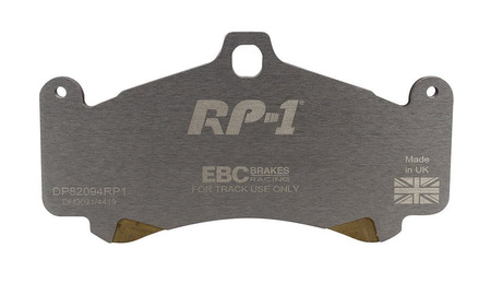 DP82094RP1 - Sada závodních brzdových destiček Série RP-1 Racing EBC Brakes