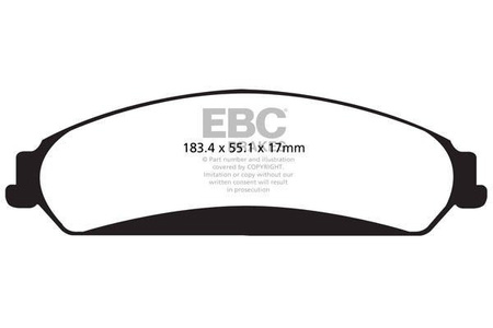 DPX2139 - Sada brzdových destiček Série ULTIMAX2 EBC Brakes