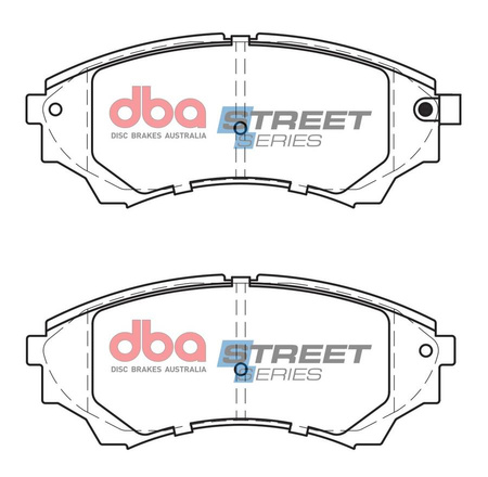 Přední brzdové destičky DBA Brake Pads Street Series Ceramic - DB1681SS FORD Everest 1st Gen 2nd Ranger MAZDA B2500 Pick Up BT-50