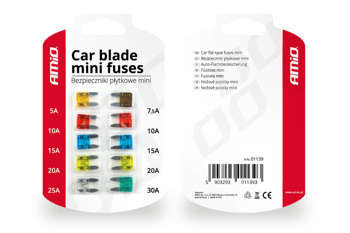 Mini deskové auto pojistky