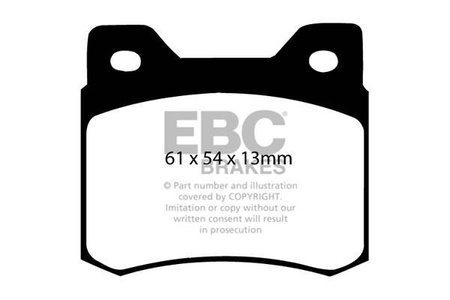 DP464 - Sada brzdových destiček Série ULTIMAX2 EBC Brakes