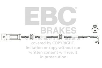 EFA134 - Snímač opotřebení brzdových destiček EBC Brakes